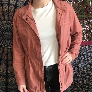 Pink Army Jacket Old Navy